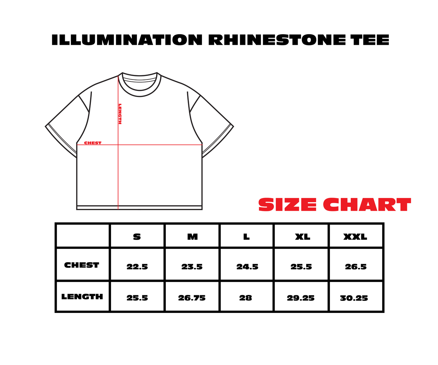 "Illumination" Rhinestone Shirt