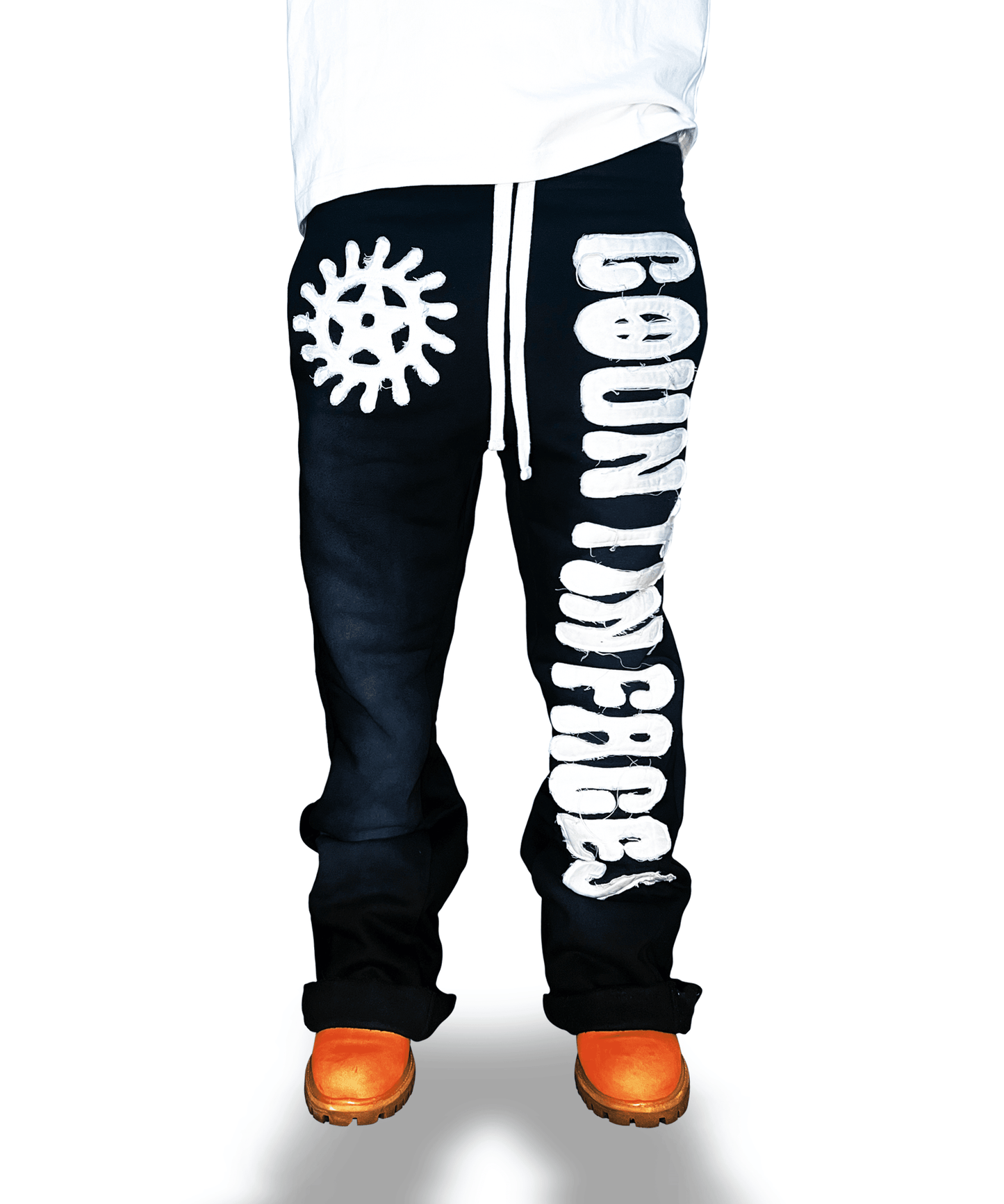 KTP Baggy Flare Sweats "Black"