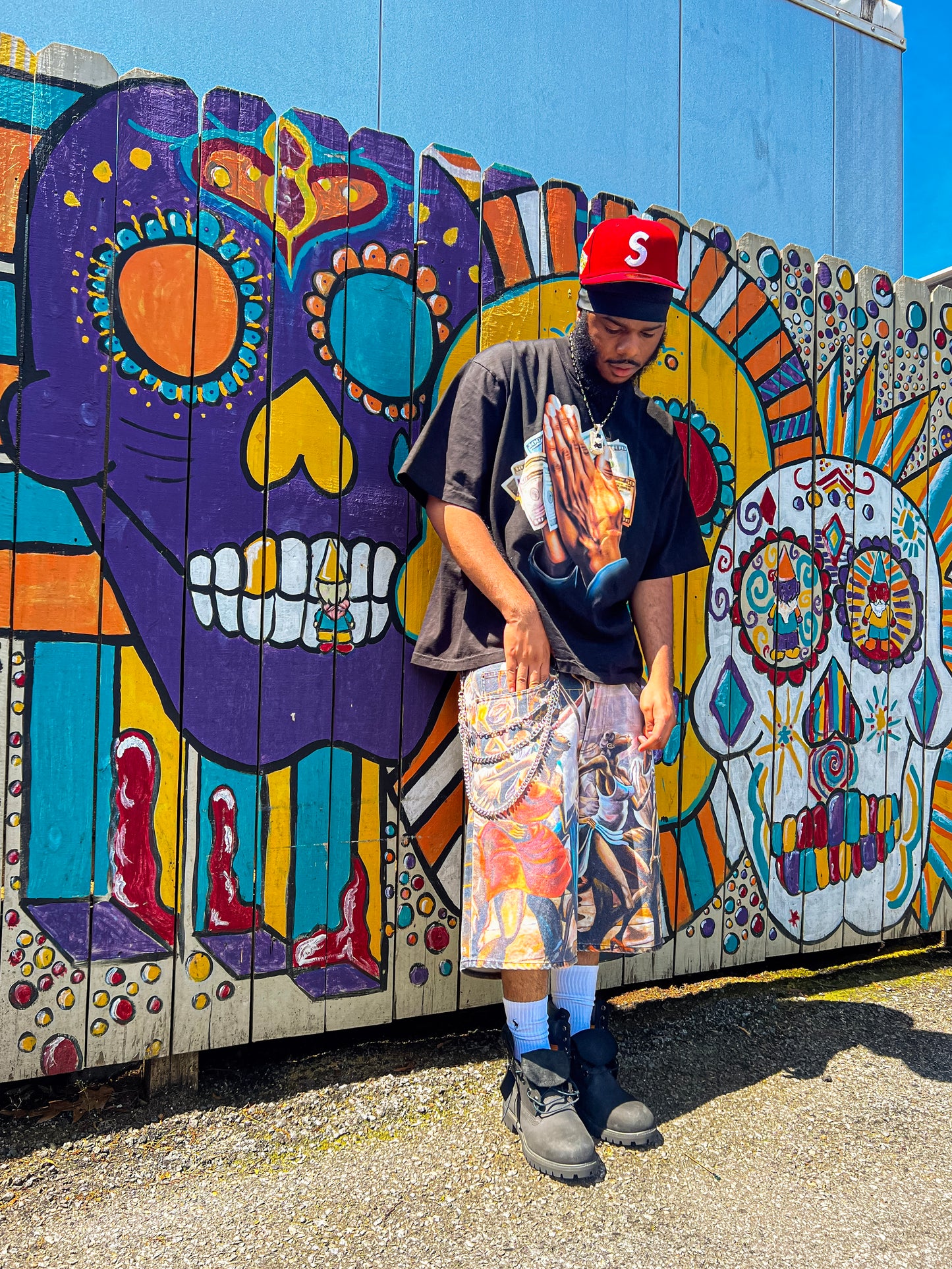 "Abundance" Tee In Black