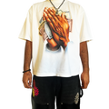 "Abundance" Tee In White