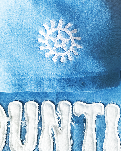 KTP Sun-faded Hoodie in Blue