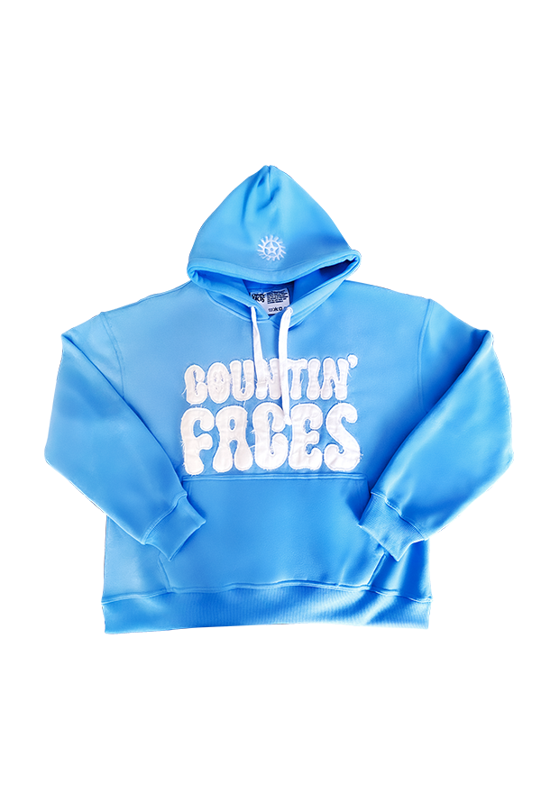 KTP Sun-faded Hoodie in Blue
