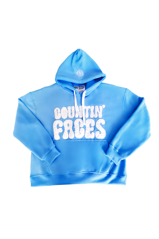 KTP Sun-faded Hoodie in Blue