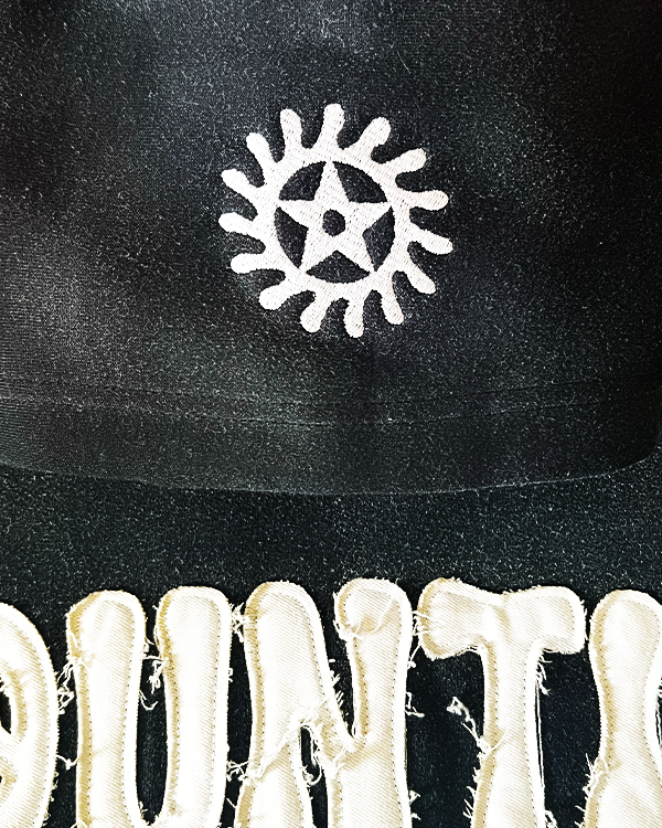 KTP Sun-faded Hoodie in Black