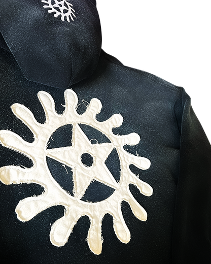 KTP Sun-faded Hoodie in Black