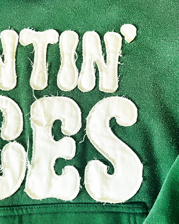 KTP Sun-faded Hoodie in Green