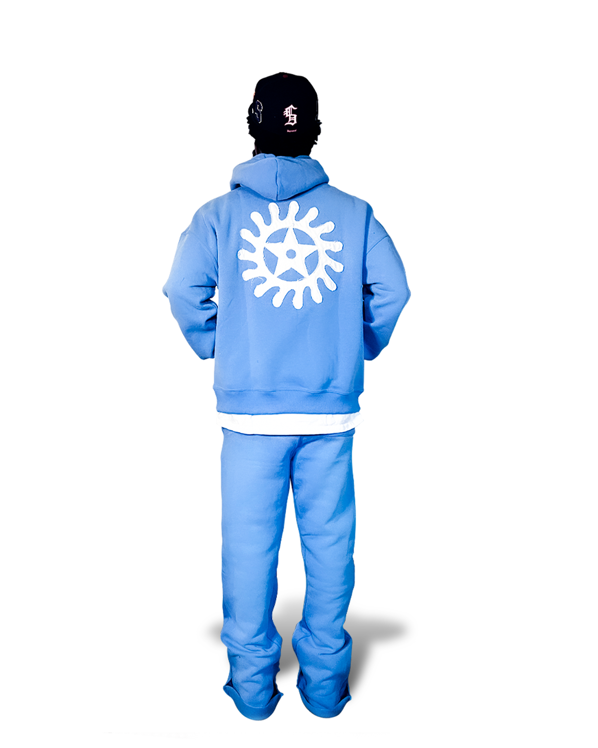 KTP Sun-faded Hoodie in Blue
