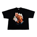 "Abundance" Tee In Black
