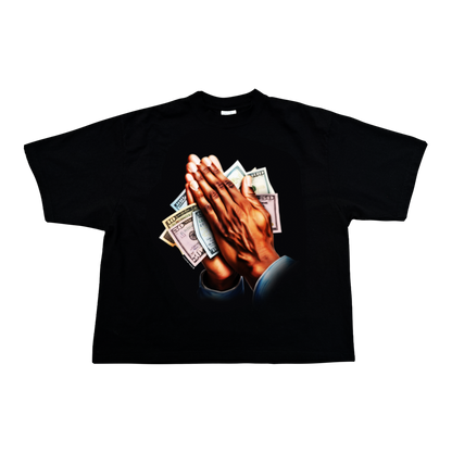 "Abundance" Tee In Black