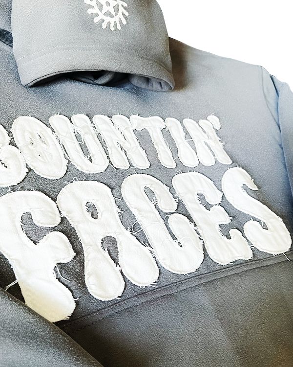 KTP Sun-faded Hoodie in Grey