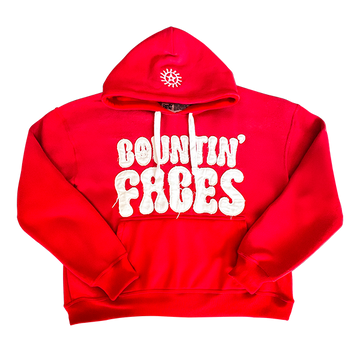 KTP Sun-faded Hoodie in Red