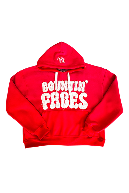 KTP Sun-faded Hoodie in Red