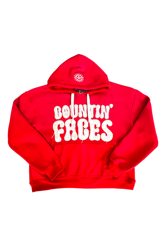 KTP Sun-faded Hoodie in Red