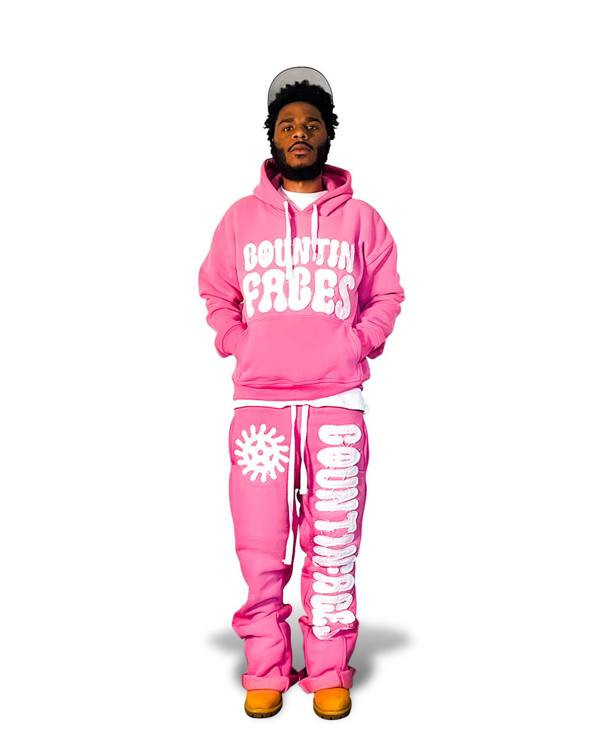 KTP Sun-faded Hoodie in Pink