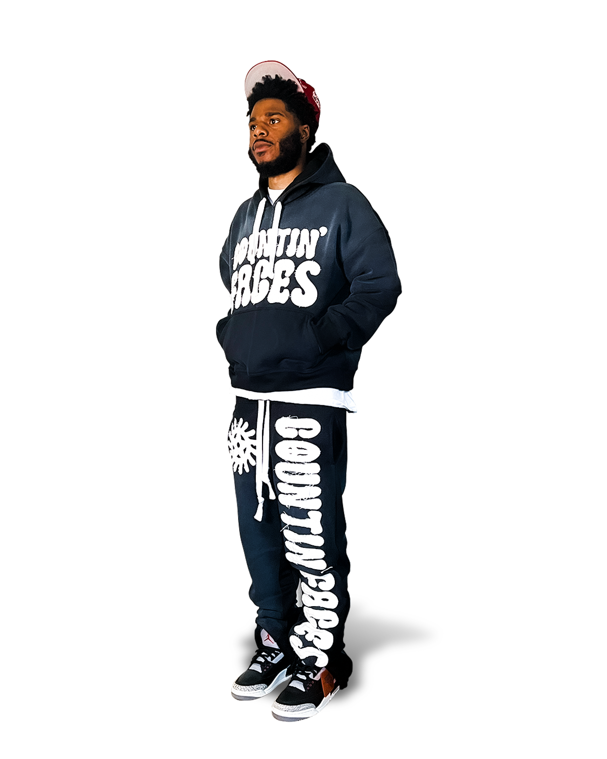 KTP Sun-faded Hoodie in Black