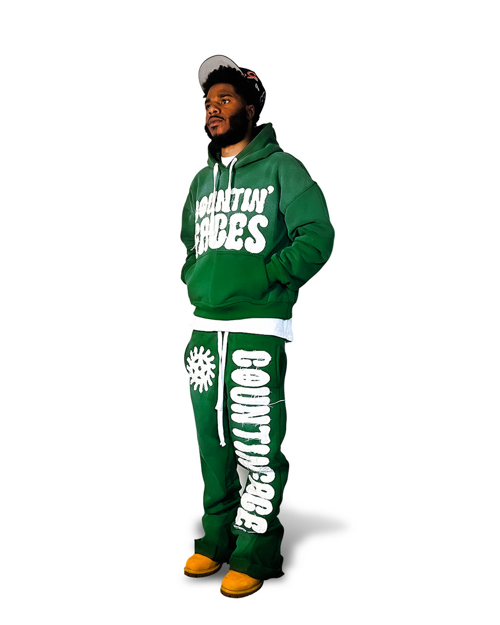 KTP Sun-faded Hoodie in Green