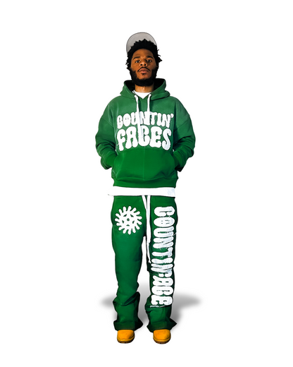 KTP Sun-faded Hoodie in Green