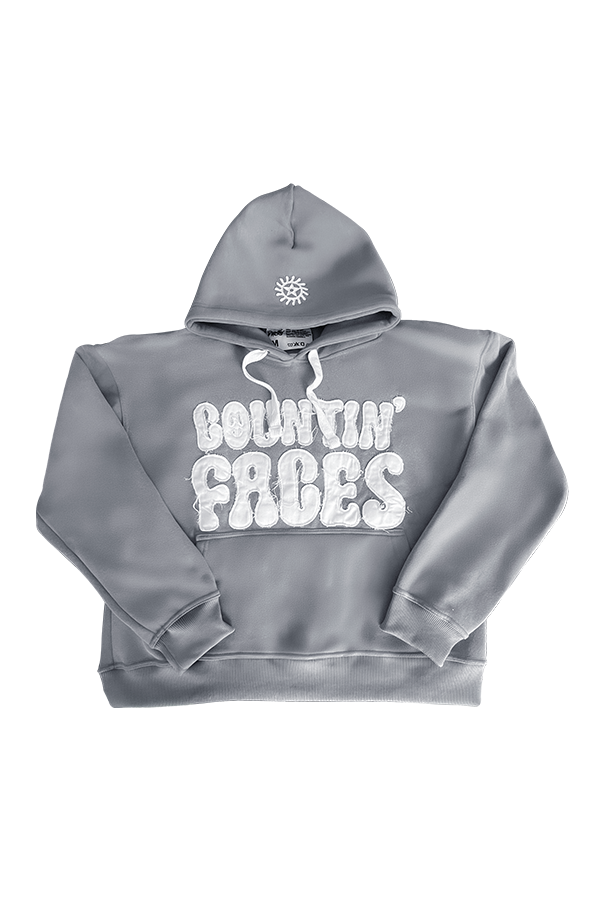 KTP Sun-faded Hoodie in Grey