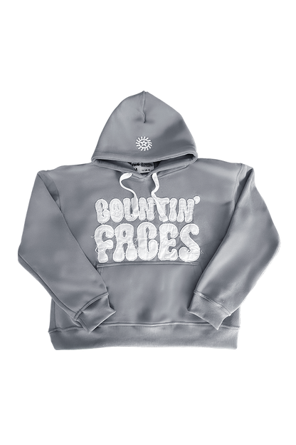 KTP Sun-faded Hoodie in Grey