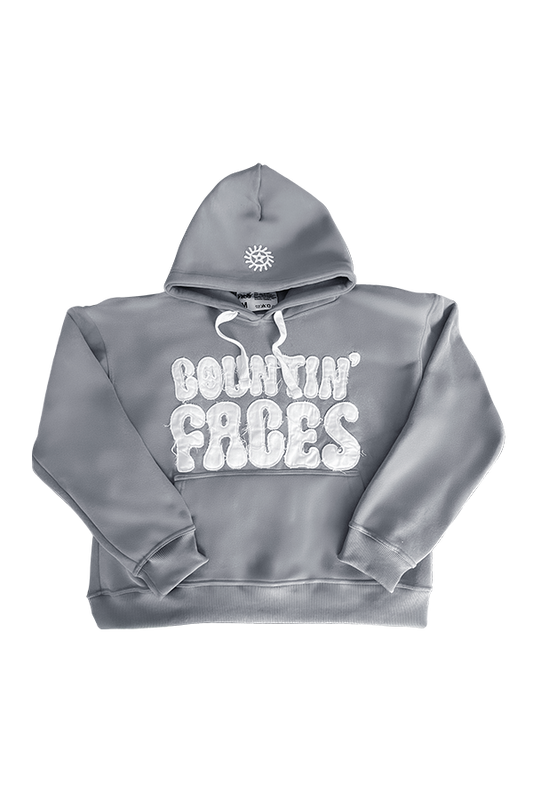 KTP Sun-faded Hoodie in Grey