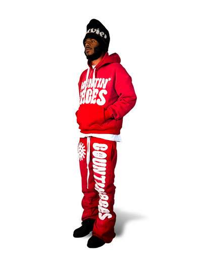 KTP Sun-faded Hoodie in Red