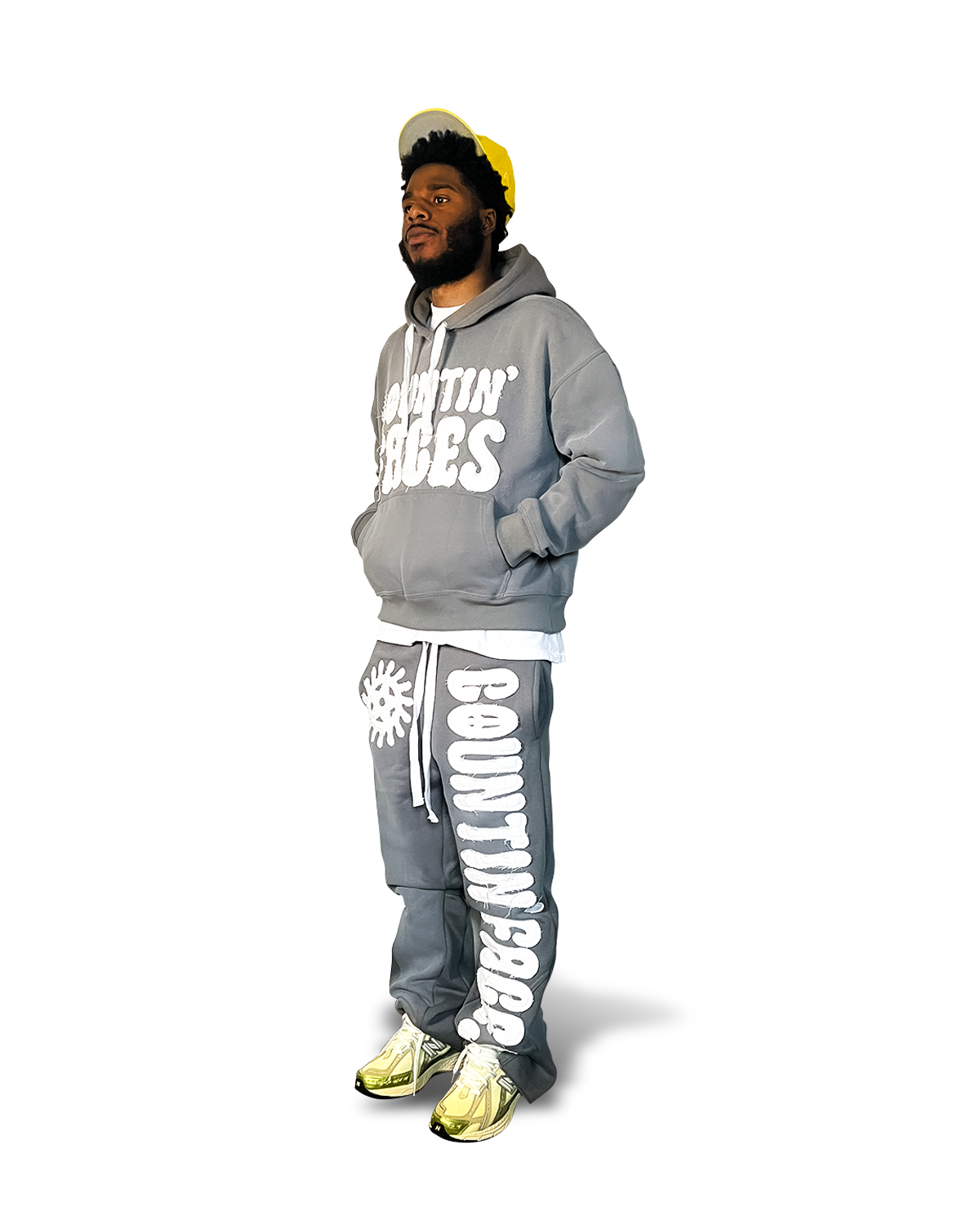 KTP Sun-faded Hoodie in Grey