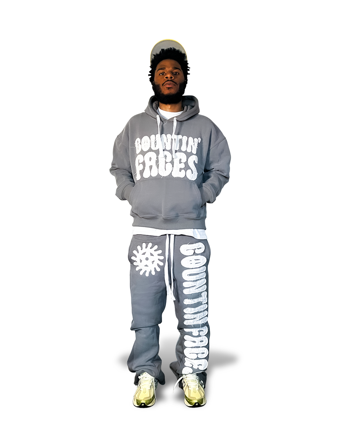 KTP Sun-faded Hoodie in Grey