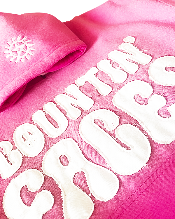 KTP Sun-faded Hoodie in Pink