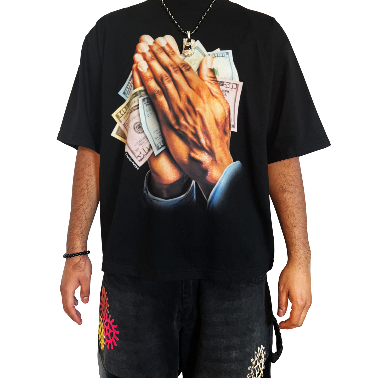 "Abundance" Tee In Black