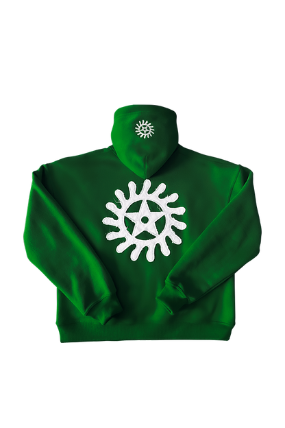 KTP Sun-faded Hoodie in Green