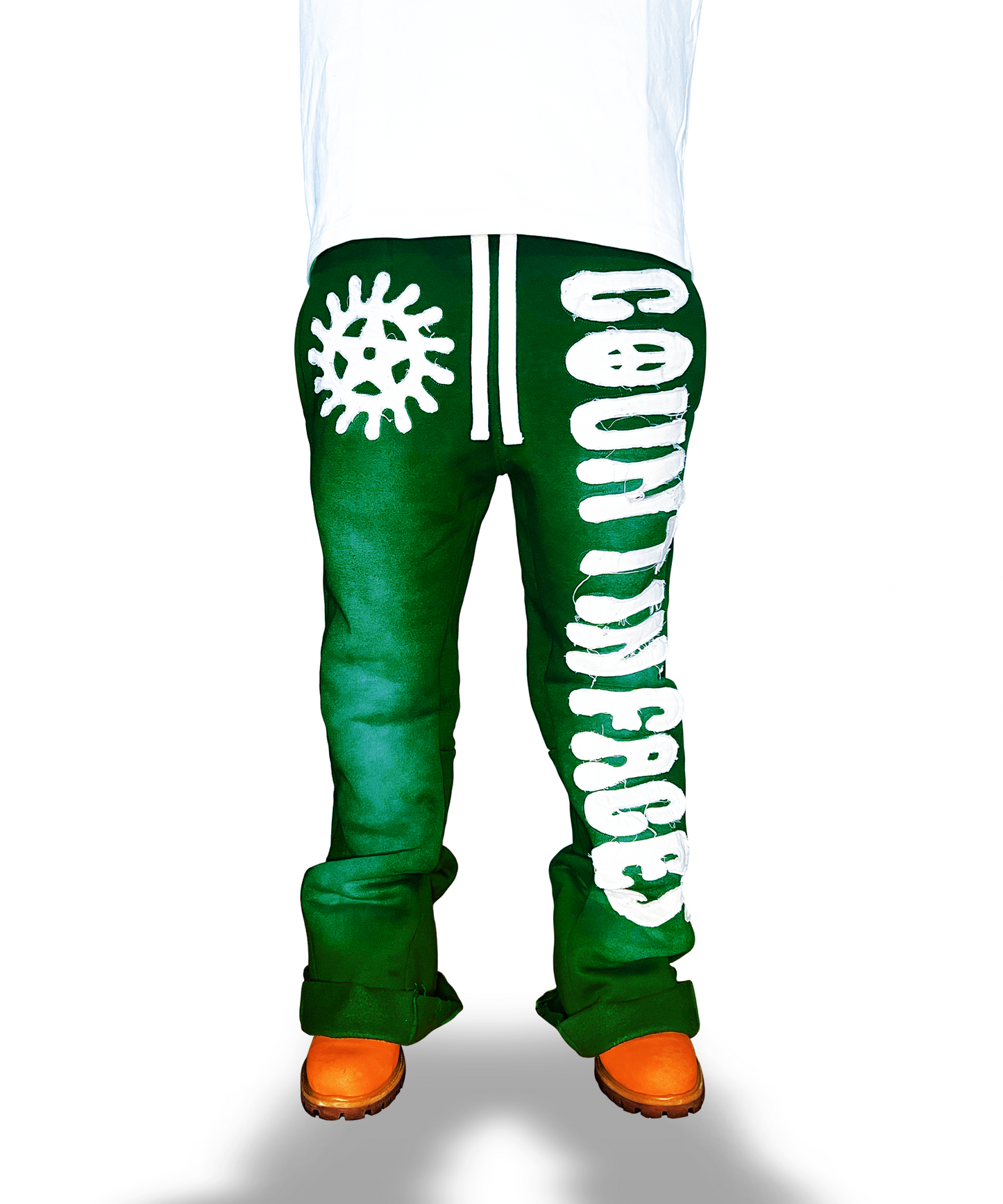 KTP Baggy Flare Sweats "Green"