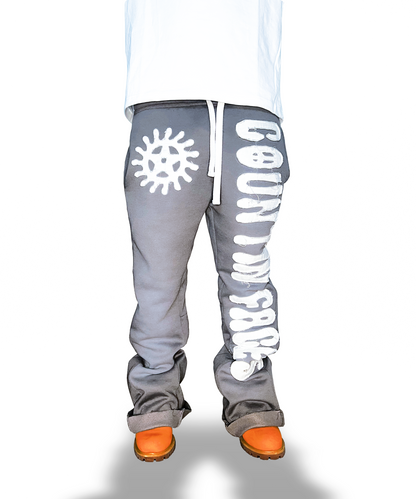 KTP Baggy Flare Sweats "Grey"