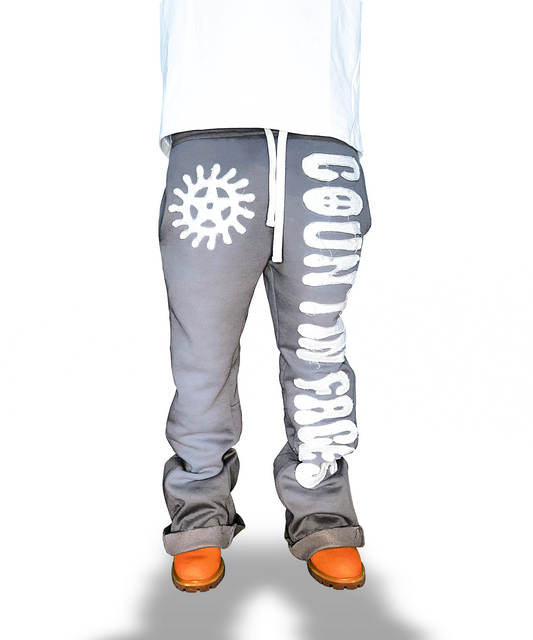KTP Baggy Flare Sweats "Grey"