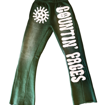 KTP Baggy Flare Sweats "Green"