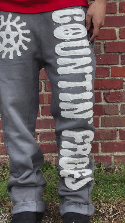 KTP Baggy Flare Sweats "Grey"